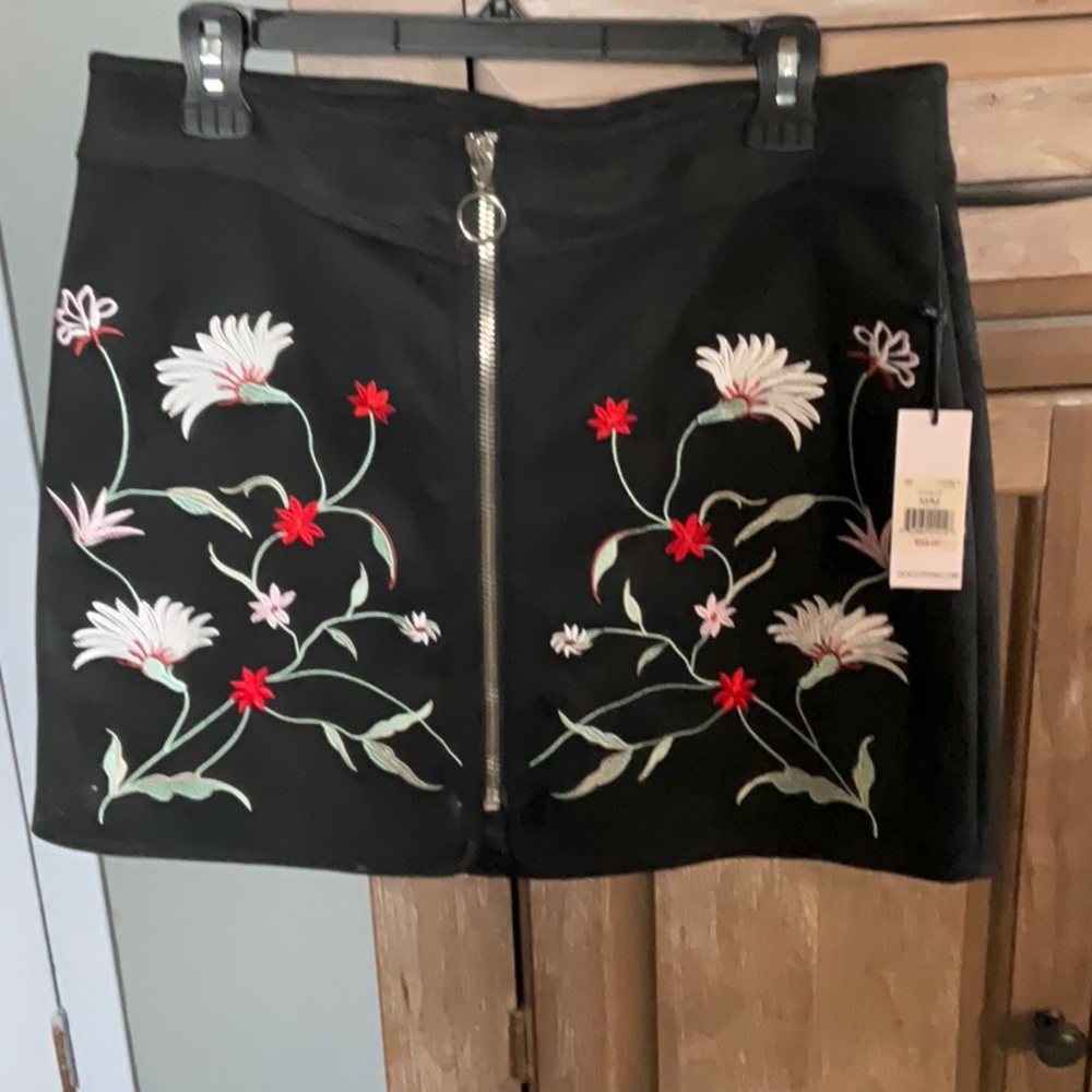 Dex Clothing Company Embroidered Skirt